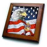 Navy Chief Petty Office - 8x8 Framed Tile