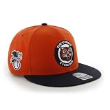 MLB Detroit Tigers Mens 47 Brand Big Shot Cooperstown Snapback Cap (Orange, One-Size)