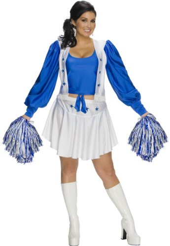 Dallas Cowboys Secret Wishes Full Figure Cheerleader Costume
