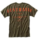 Cargo T-Shirt Maenner, oliv, M