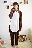 Skycastle(tm) High Quality Hua Ling Mouse Cartoon Animal Shaped Winter Unisex One-piece Pajamas Hoodie Sleepwear Cosplay Costume (XL)