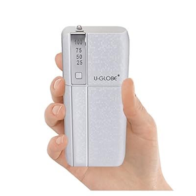 U-Globe Full Capacity 11000mAh Power Bank(White) with 1 Year warranty