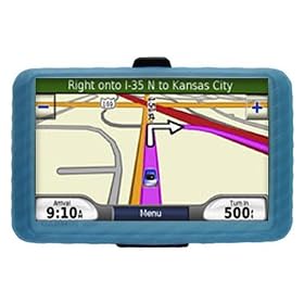 2n1 Combo - Premium Silicone Skin Case + Screen Protector Kit - Compatible with Garmin nüvi 200W 250W 260W 205W 255W 265W 4.3-Inch Widescreen Bluetooth Portable GPS Navigator (GPS Not Included)