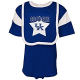 Kentucky Wildcats Royal Blue Newborn Romper & Bib Set