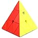 CuberSpeed QiYi Qiming Pyramid Stickerless Magic Cube MoFangGe Qiming Pyramid Stickerless Speed Cube