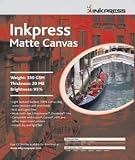 Inkpress Matte Canvas, 13" x 19"- 10 sheets