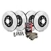 Centric - Preferred Plain Front and Rear Brake Kit