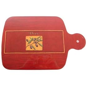 Olives Elegant shapely cutting board, 100% melamine European designs by Jason