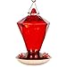 Woodlink NAH9 Audubon Ruby Diamond Glass Hummingbird Feeder