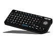 Magic-Pro ProMini Wireless Bluetooth Trackball Keyboard (Built-in Laser Pointer) - Black