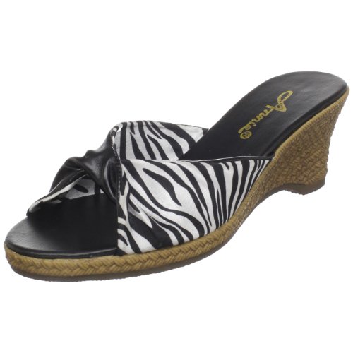 Annie Shoes Women's Twisted Espadrille