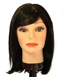 15 Black,Purple side layers / bangs synthetic wig