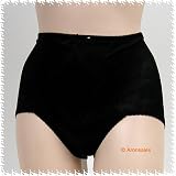 Jasmin 2 pack $36 Black Sheer Tummy Girdle #3558 sz M