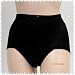  : Jasmin 2 pack $36 Black Sheer Tummy Girdle #3558 sz M