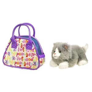 Fur Real Friends Teacup Pups - Kitty Grey and White by Hasbro Fur Real Friends Teacup Pups - Kitty Grey and White