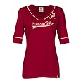 Alabama Crimson Tide Women`s Breakdown the Line Short Sleeve T-Shirt