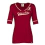 Alabama Crimson Tide Women's Breakdown the Line Short Sleeve T-Shirt