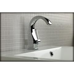 Wasserhahn Einhandmischer Waschtischarmatur mit einhebelmischer Mischbatterie f�rs Waschbecken im Bad, Sanit�r-Armatur aus Messing verchromt, als Hahn / Badarmatur f�r jeden Waschtisch einsetzbar