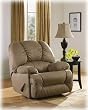 Duraplush Mocha Rocker Recliner By Ashley Furniture