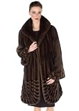Mink Jacket Mahogany - Pleated Panorama