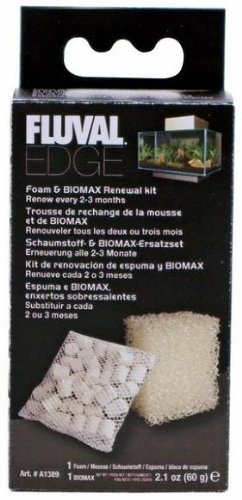 Fluval Edge Foam & BIOMAX Renewal Kit x 12pk
