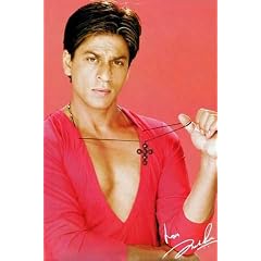 Empire 20246 Bollywood - Sharuk Khan - Red Film Musical, Musik Poster ca. 91,5 x 61 cm