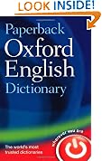 Paperback Oxford English Dictionary: 120 000 words, phrases, and definitions. Spelling-notes, Factfinder