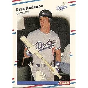 Buy 1988 Fleer #508 Dave Anderson [Misc.]