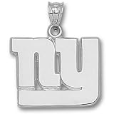 LogoArt New York Giants Sterling Silver 1/2 Inch X 3/4 Inch Pendant