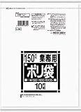 サニパック Lシリーズダストカート用150L薄口透明 10枚 L89
