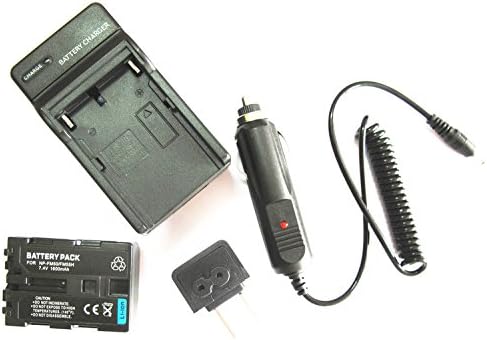 JIOOYEE Battery + Charger For Sony MVC-CD300 MVC-CD400 MVC-CD500 Mavica Digital Camera