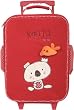 Wheeled Kids Luggage, Rolling Upright Suitcase. Koala Collection. 11.41"x17.32x5.91"
