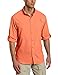 Columbia Men’s PFG Tamiami II Long Sleeve Shirt , Bright Peach, Medium