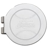MLB Cleveland Indians Laser Etched Silver Plated Money Clip