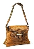 Gucci - Gucci Light Brown Ostrich Leather Handbag