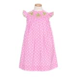 Castles & Crowns Baby Toddler Little Girls Pink Smocked Dress 12M-6