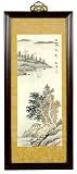 Father Dad Husband - 21 Zen Retreat Ink & Watercolor Framed Painting