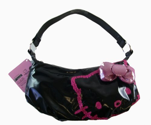 Sanrio Hello Kitty Hobo Purse – Black