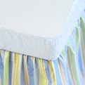 Breathable Baby Breathable Padded Fitted Sheet  White