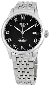 Tissot Men's T41148353 Le Locle Black Dial Watch by Tissot