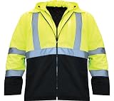 Utility Pro Wear Industry Hooded Soft Shell UHV801 Jacket
