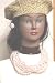 C24, Hand Crocheted Red Gold Metallic Gimp Beret for Women and Teens Offered in Combi...