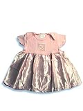 Little Giraffe - Newborn Baby Girls, Short Sleeved Dress, Pink (Size 6Months) Little Giraffe - Newborn Baby Girls, Short Sleeved Dress, Pink (Size 6Months)