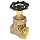 Dixon BGV100 Brass Gate Valve, 1" NPT Female