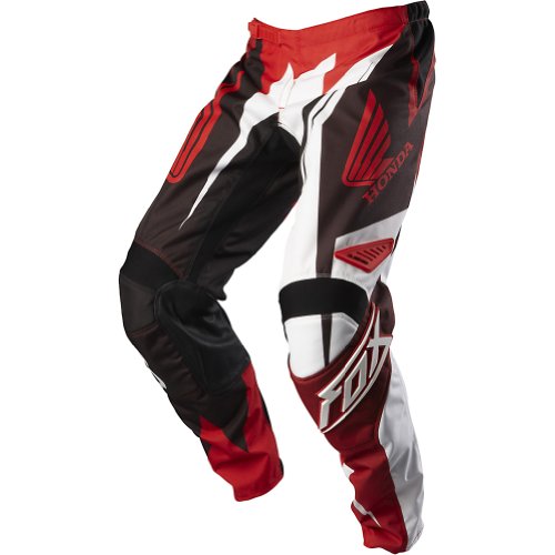 Honda Motorcycle Officially Licensed Fox 180 Youth Boys MotoX/Off-Road/Dirt Bike Motorcycle Pants - Red / Size 26 On Sale
