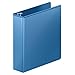 Wilson Jones Heavy Duty Round Ring View Binder with Extra Durable Hinge, 2 Inch, Customizable, PC Blue (W363-44-7462)
