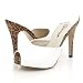 CutesyGirl Mimi Heels White 11 White