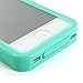 Thousand Eight(TM) For Apple iPhone 4 4S TPU Wrap Up Skin Case Cover w/ Built in Screen Protector + [FREE Touch Screen Stylus](Fashion wrap up Teal) (green) (green 11)