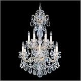 Schonbek 5009 47 La Scala 12 Light Single Tier Chandelier in Antique Pewter with Clear Handcut crystal 417b18VHG8L. SL160 Schonbek 5009 47 La Scala 12 Light Single Tier Chandelier in Antique Pewter with Clear Handcut crystal