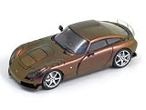 Diecast Model TVR Sagaris in Chameleon Purple (1:43 scale)